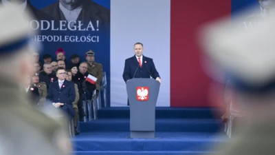 Karol Nawrocki, sondaż. Fot. AKPA. Karol Nawrocki, sondaż. Fot. AKPA.